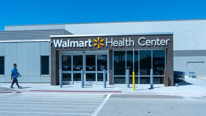 Walmart health center