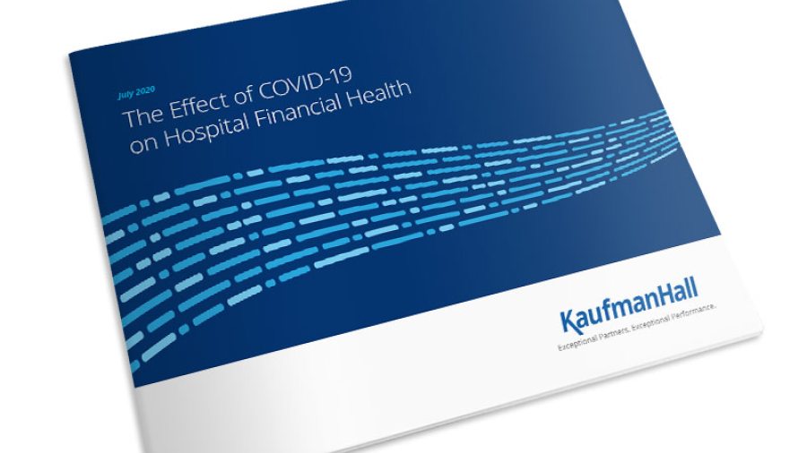 Report cover thumbnail: The Effect of COVID19 on Hospital Financial Health