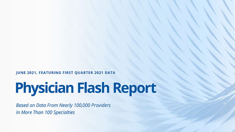 Physician Flash Report June 2021 Cover