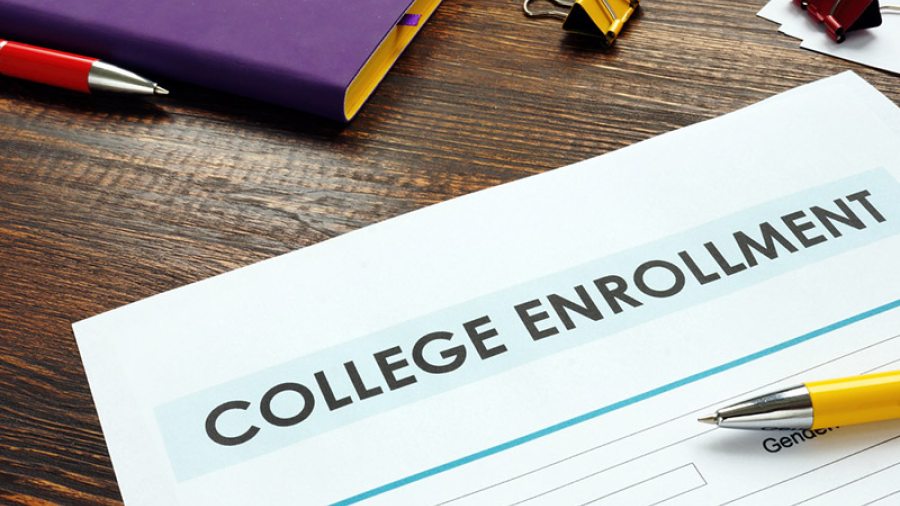 College enrollment form