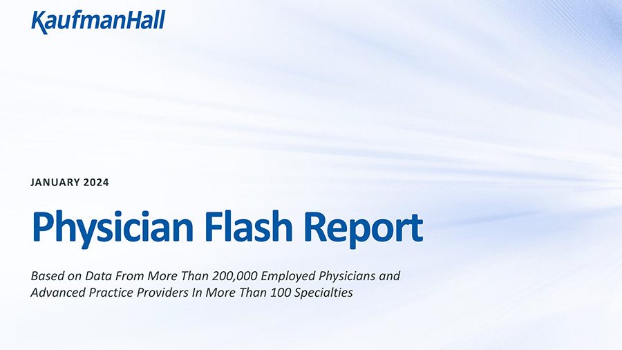 Physician Flash Report: Q4 2023 Cover