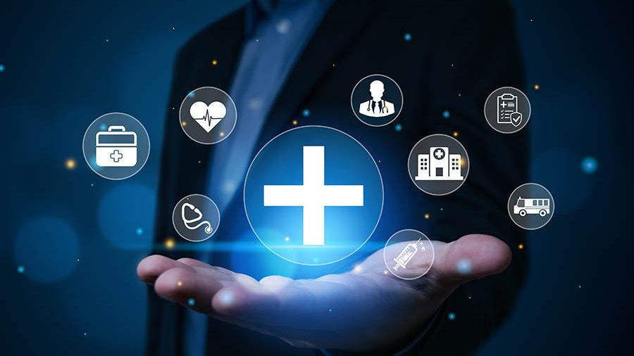 Healthcare job icons