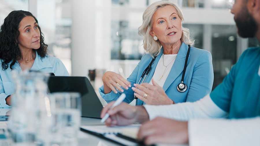 Healthcare workforce meeting