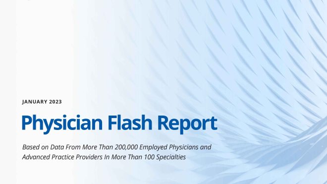 January 2023 Physician Flash Report cover