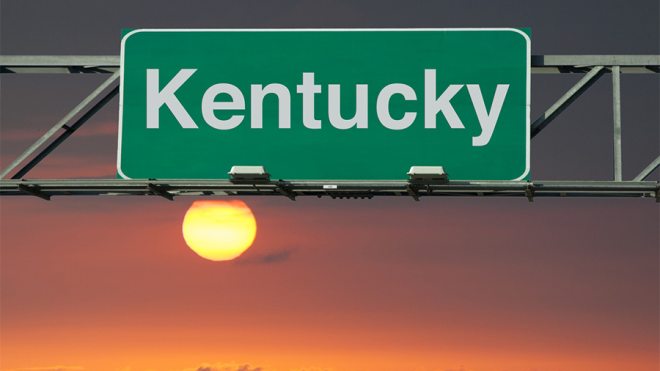Kentucky road sign