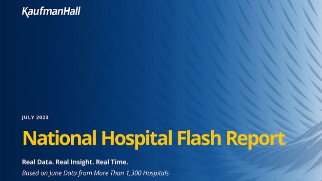 National Hospital Flash Report Jluy 2023 Cover