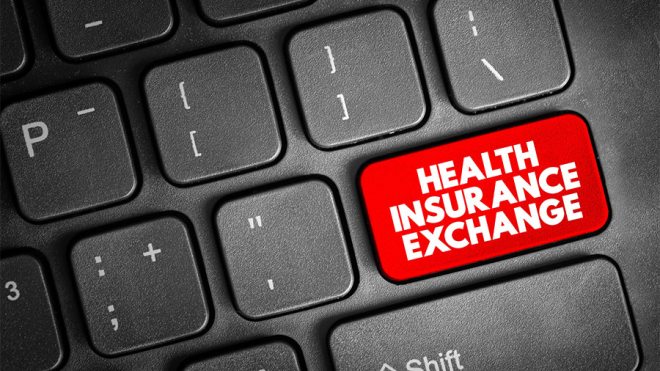 Health Insurance Exchange button