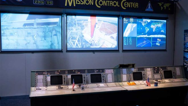NASA control center