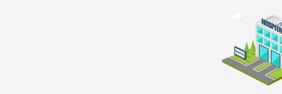 Illustration of a hospital