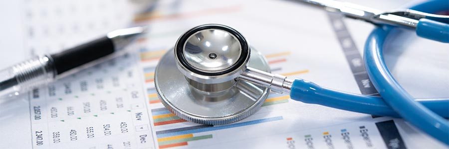 Stethoscope and documents