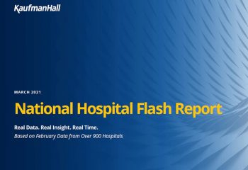 March 2021 National Hospital Flash Report Cover