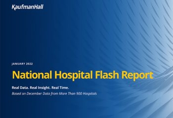 National Hospital Flash Report January 2022 Cover