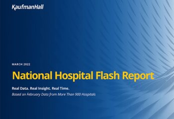 National Hospital Flash Report March 2022 Cover