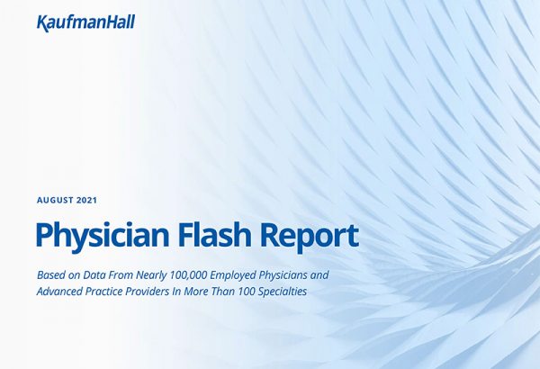 Physician Flash Report August 2021 Cover