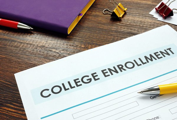 College enrollment form
