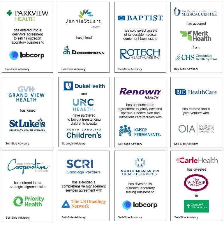 2025 M&A closed transactions