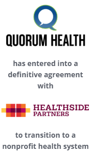 Quorum Health tombstone