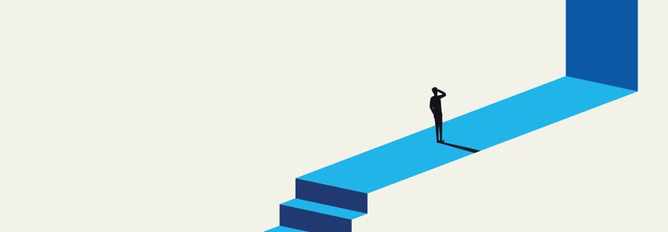 Man on stairs